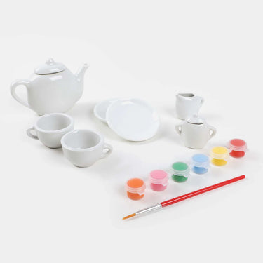 TEA PARTY PAINTING SET FOR KIDS